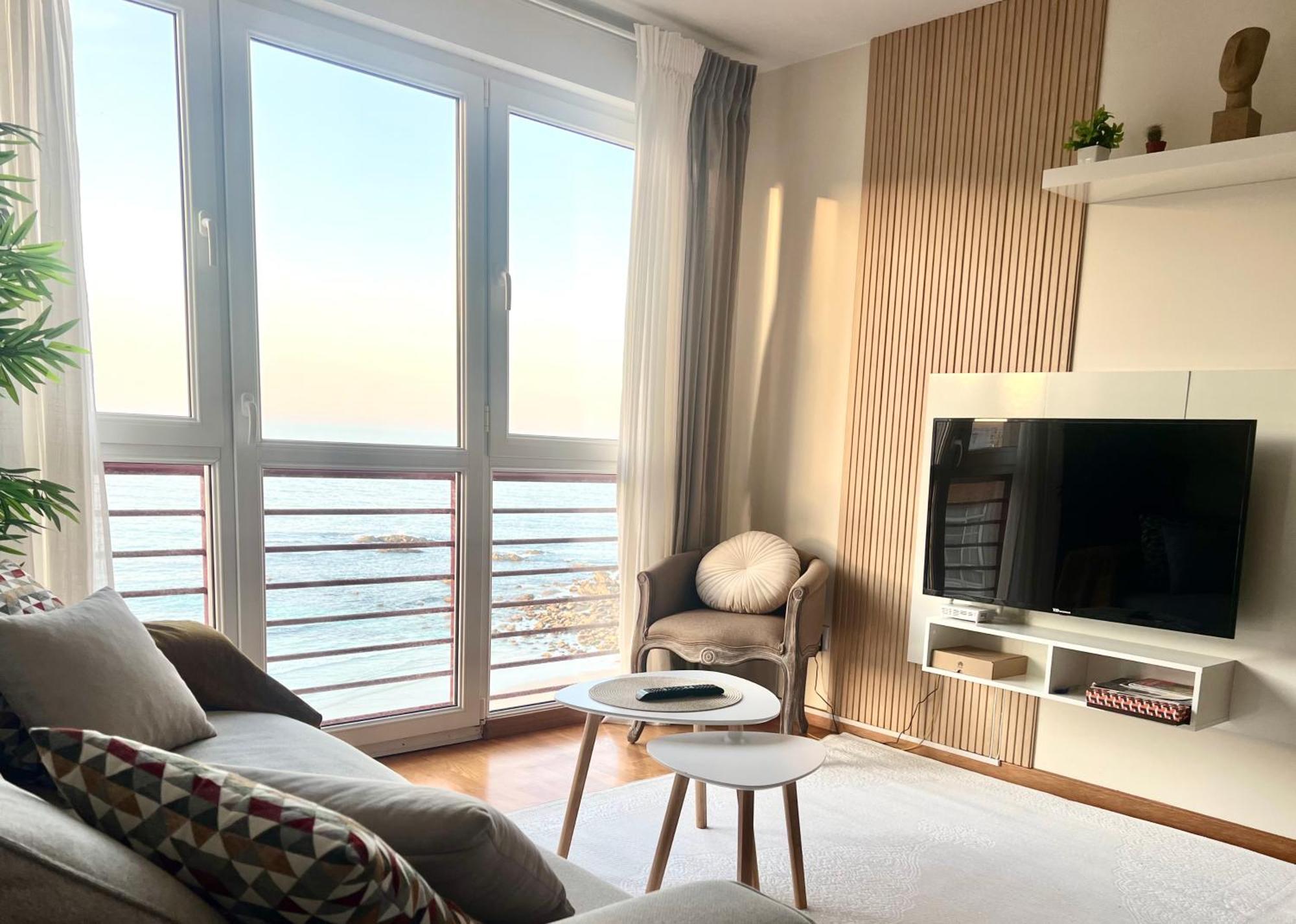 Apartament Garua Malpica de Bergantiños Zewnętrze zdjęcie